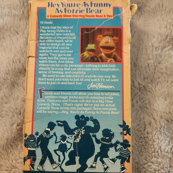 VhS of Fozzie Bear - Picture 2 of 3